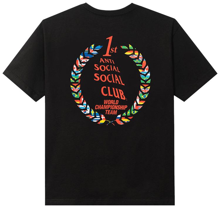 Anti Social Social Club Suzuka Tee Black