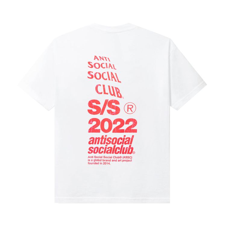 Anti Social Social Club Link In Bio Tee White