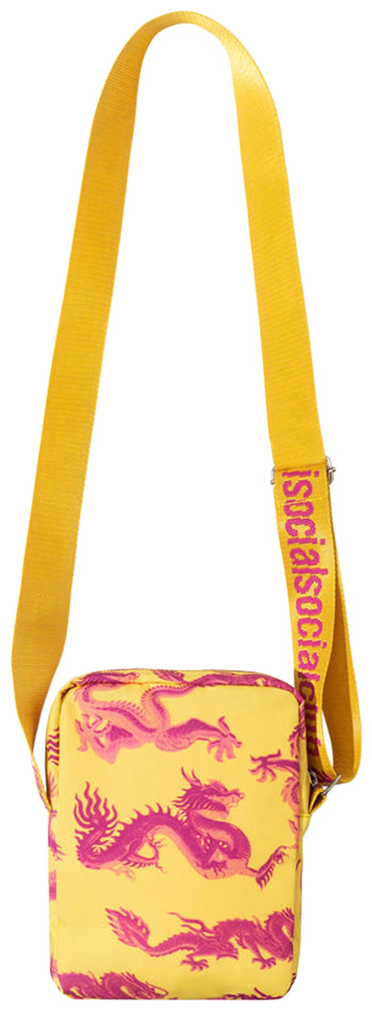 Anti Social Social Club 24k Side Bag Yellow