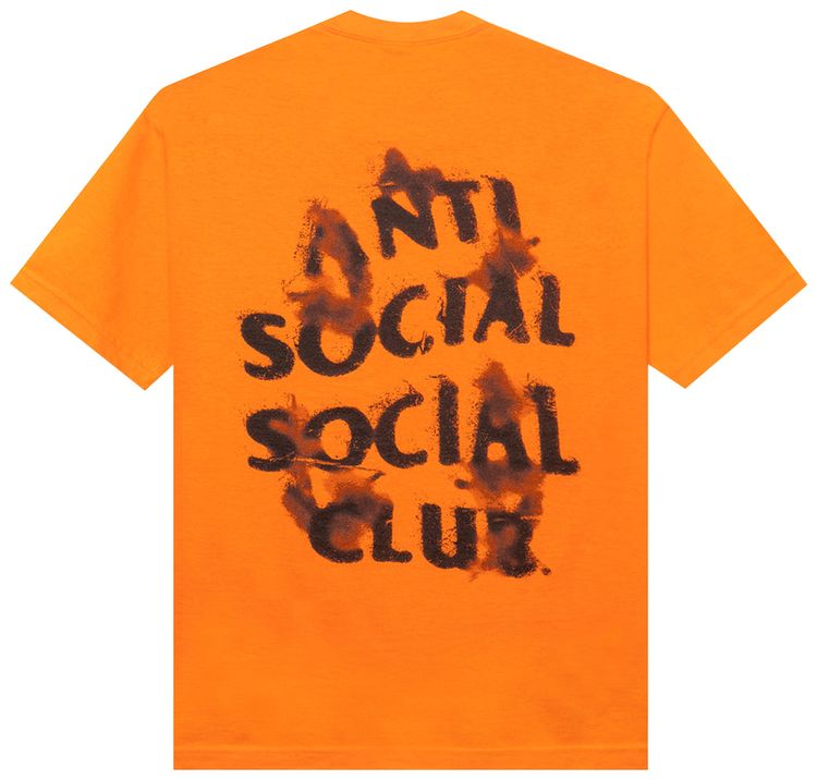 Anti Social Social Club The Notebook Tee Orange