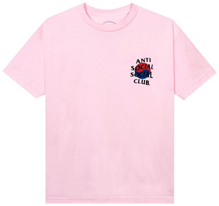 Anti Social Social Club x Case Study Mugunghwa Tee Pink