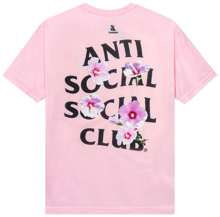 Anti Social Social Club x Case Study Mugunghwa Tee Pink