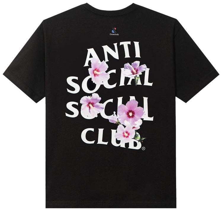 Anti Social Social Club x Case Study Mugunghwa Tee Black