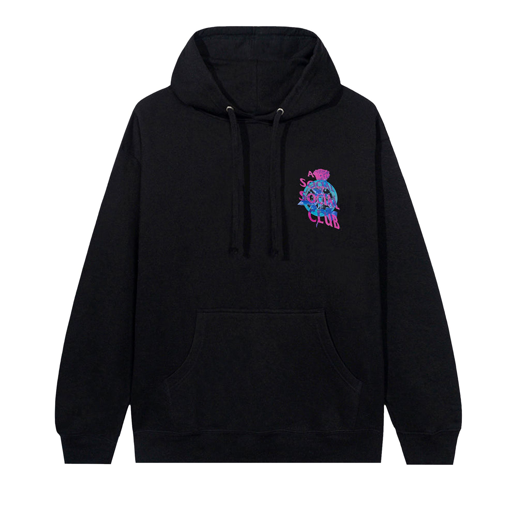 Buy Anti Social Social Club Out Of Time Hoodie Black OUT OF TIME BLK HOOD GOAT CA