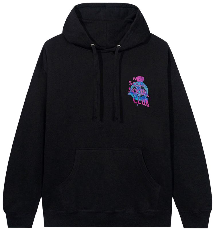 Anti Social Social Club Out Of Time Hoodie Black