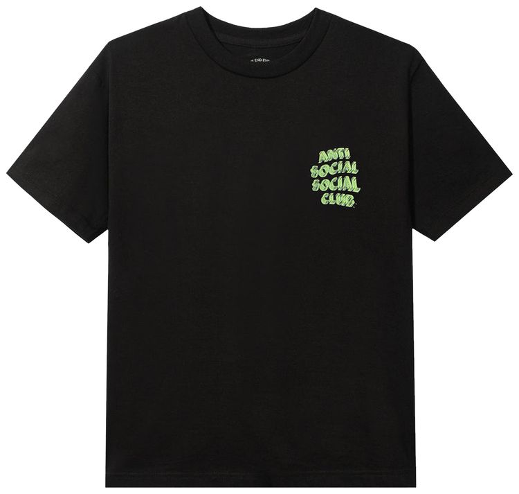 Anti Social Social Club How Deep Tee Black