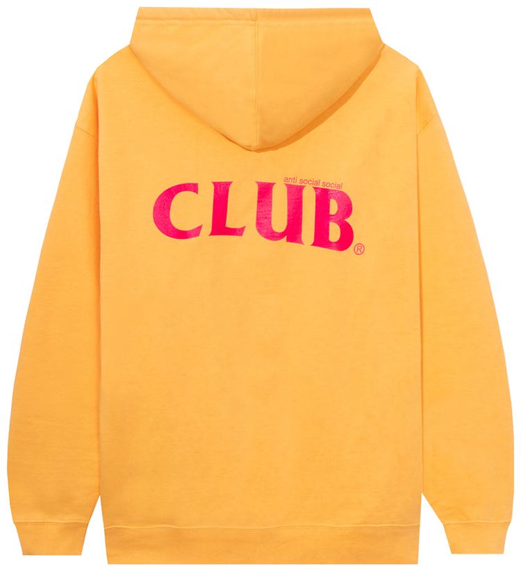 Anti Social Social Club Oh That Club Hoodie Orange