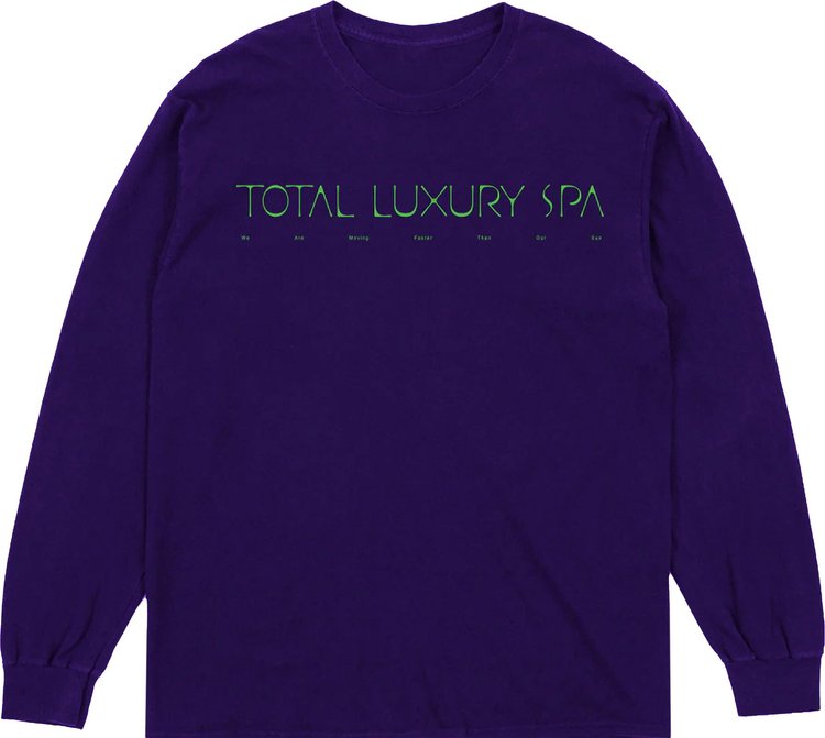 Total Luxury Spa Thermal Bath Long-Sleeve Tee 'Purple'