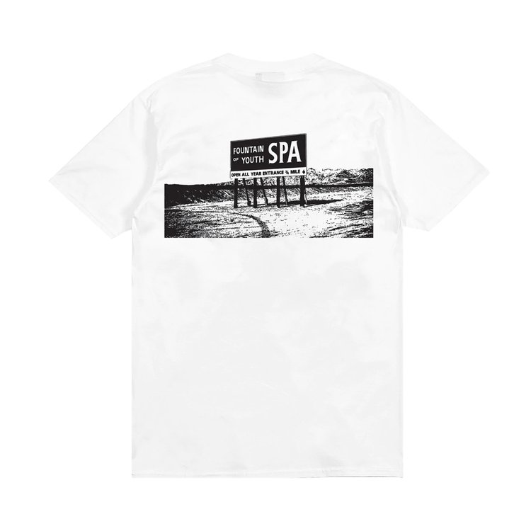 Total Luxury Spa Fountain Of Youth Tee White