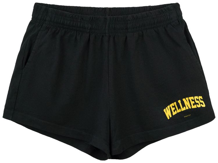 Sporty  Rich Wellness Studio Ivy Disco Short Black