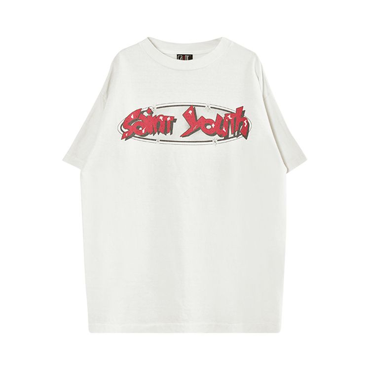 SAINT Mxxxxxx Short Sleeve In Heaven Tee White