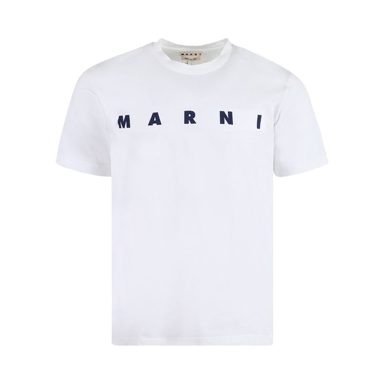 Marni Logo T Shirt White