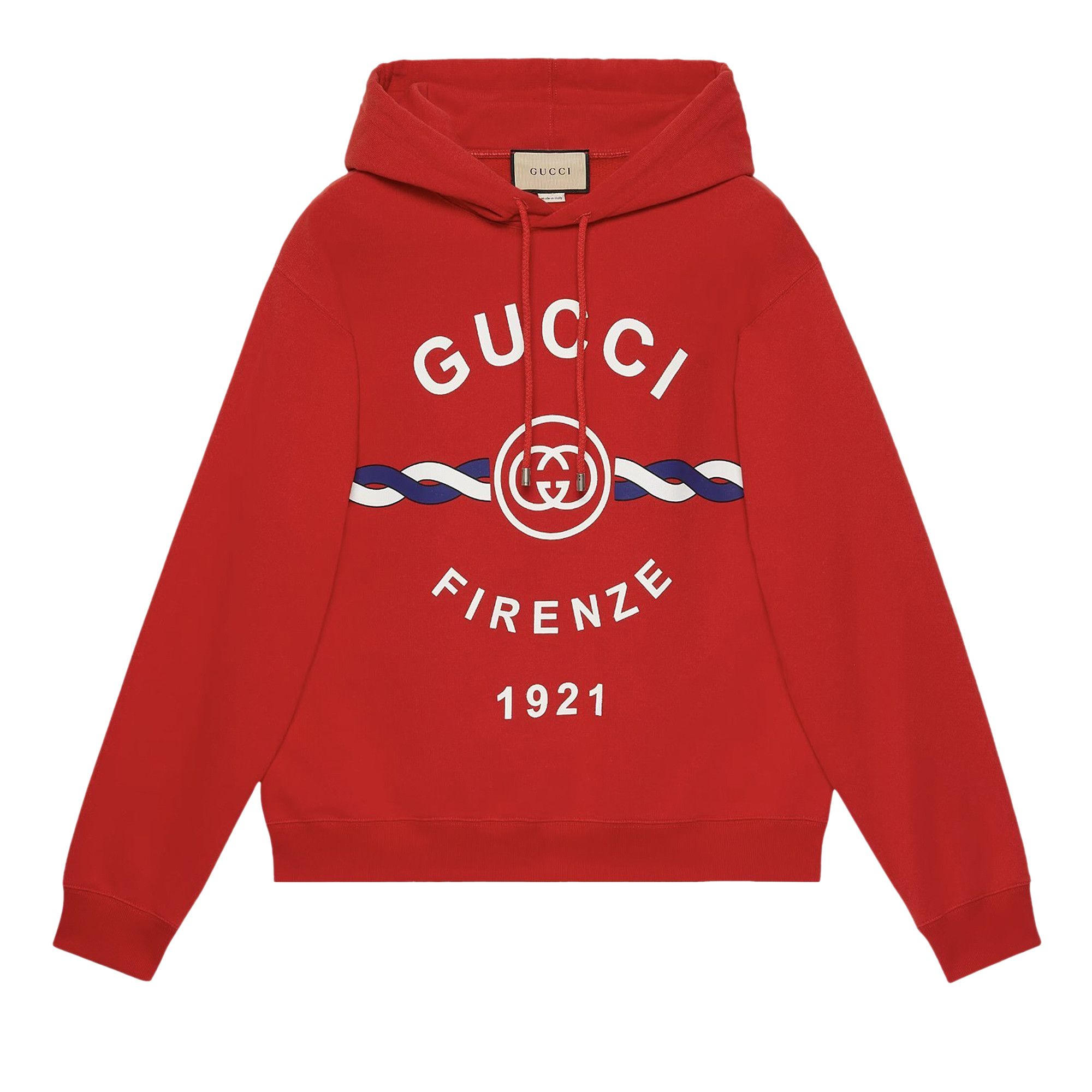 Gucci sweatshirt red best sale