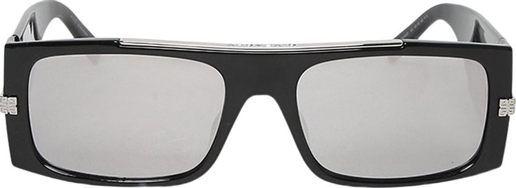 Givenchy Hinge Sunglasses 'Shiny Black/Smoke Mirror'