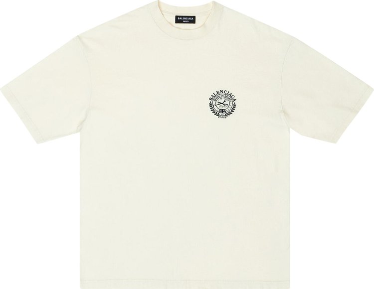 Balenciaga T-Shirt 'Cream/Black'