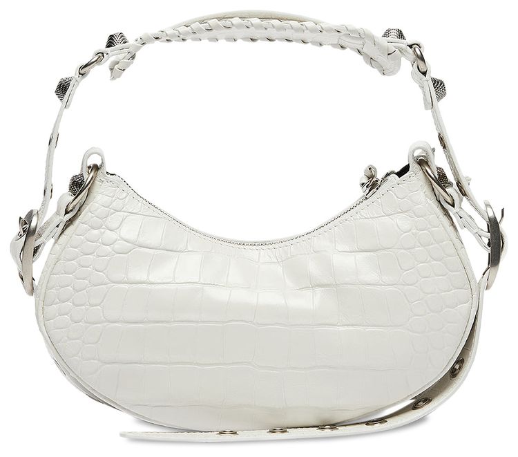 Balenciaga XS Le Cagole Bag White