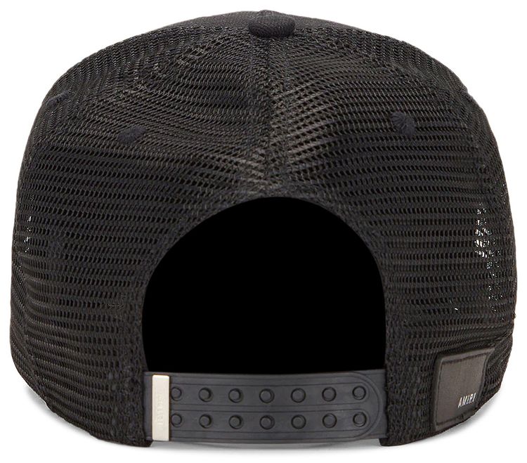 Amiri 3 Star Trucker Hat BlackPond Blue