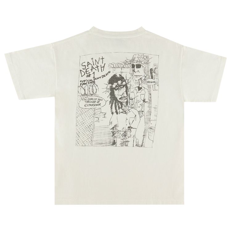 SAINT Mxxxxxx Saint Death Short Sleeve Tee White