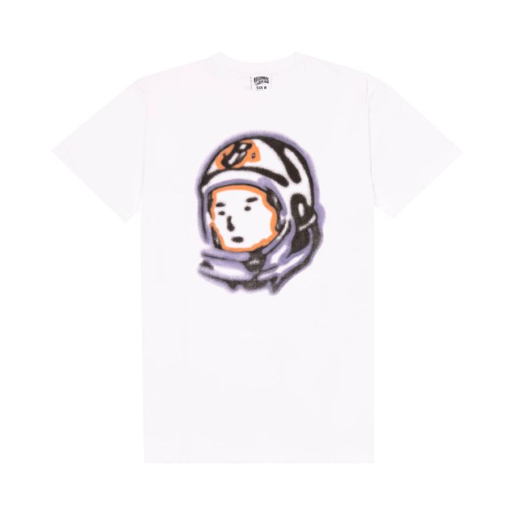 Billionaire Boys Club Astro Helmet Short Sleeve Tee Bleach White