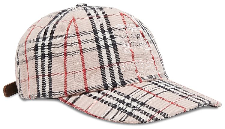 Supreme x Burberry Denim 6 Panel Pink