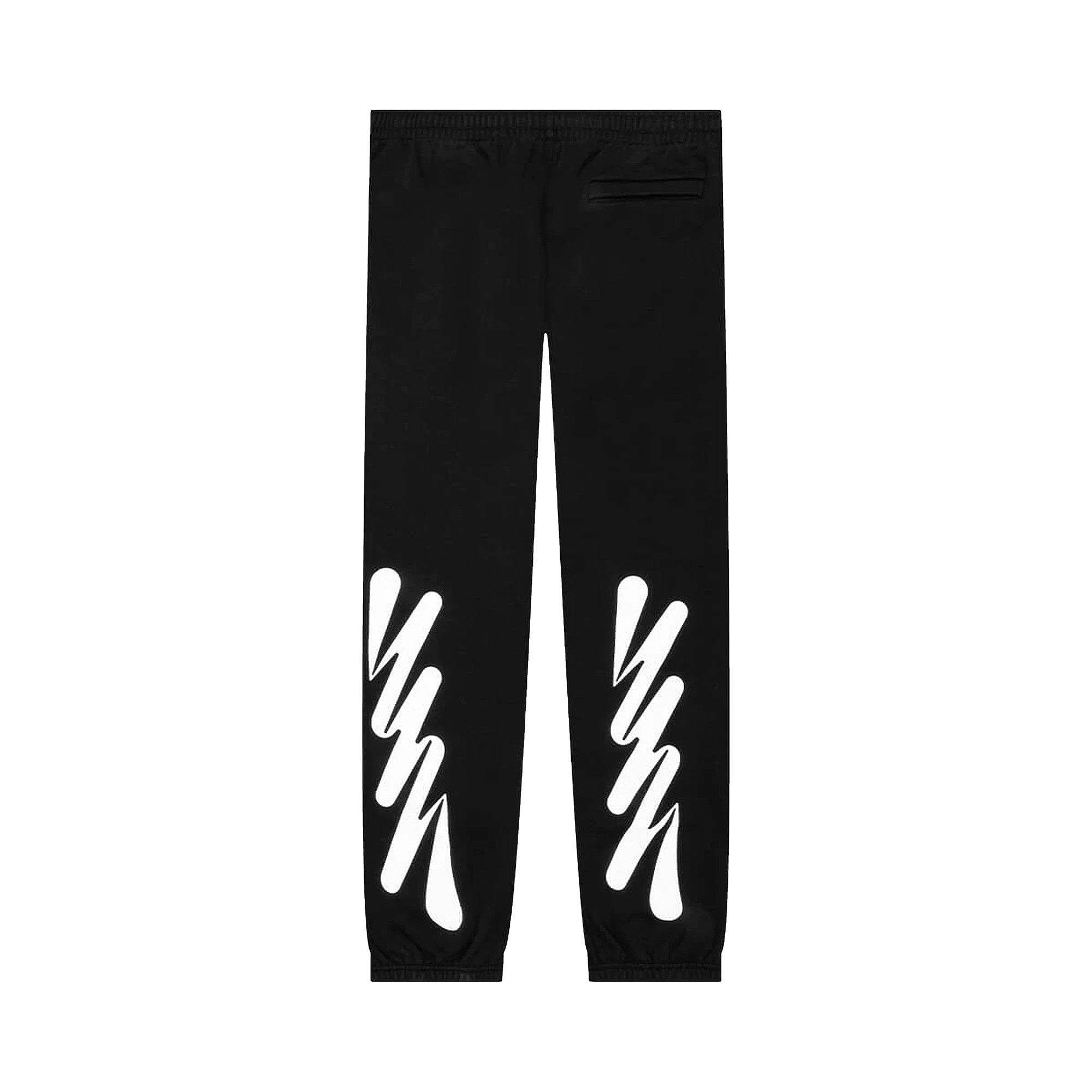 【関税無・国内発】 Off-White / Slim Sweatpants / スウェット Buy Off-White Wave Diag Slim Sweatpant 'Black/White