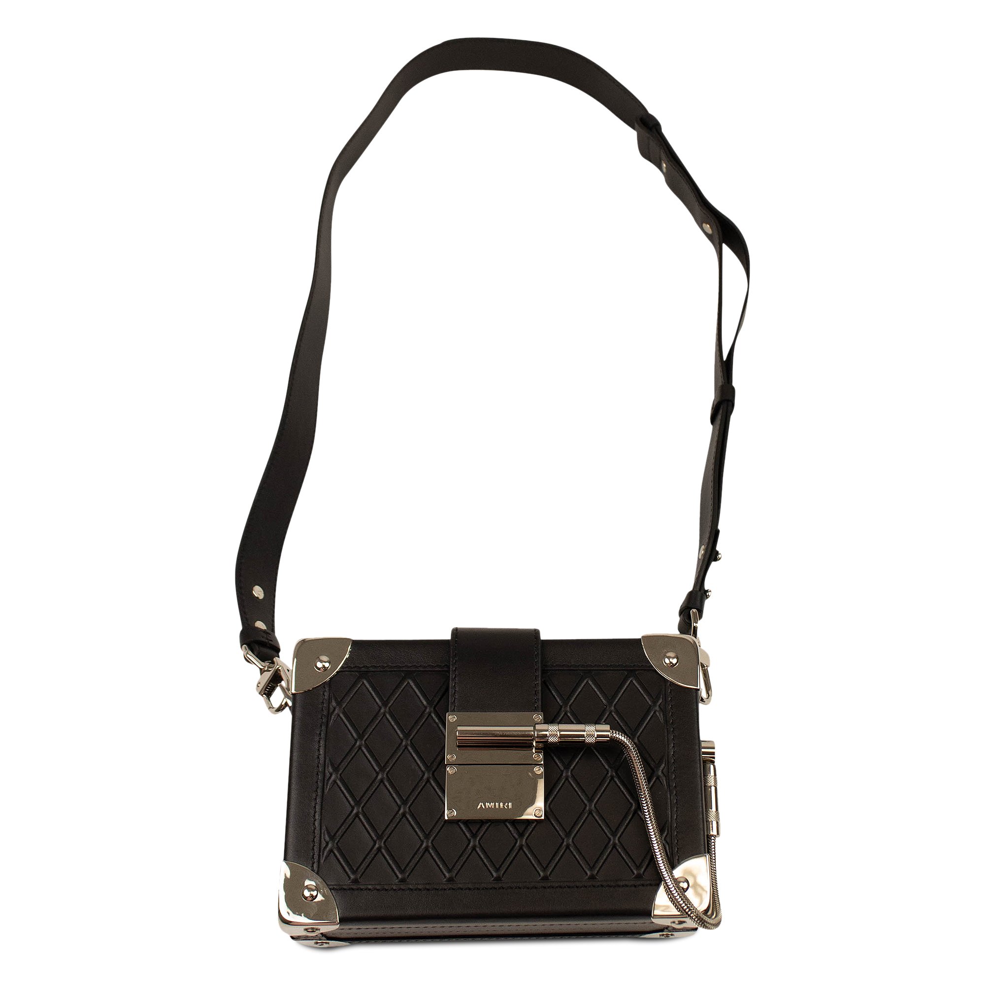 Buy Amiri Amp Box Bag 'Black' - W9A31222NABLK BLAC | GOAT