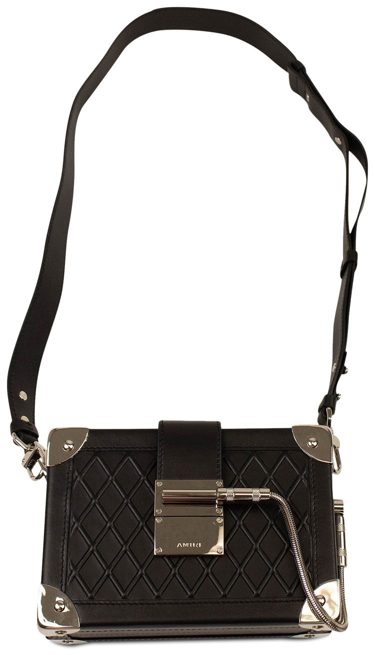 Amiri Amp Box Bag Black