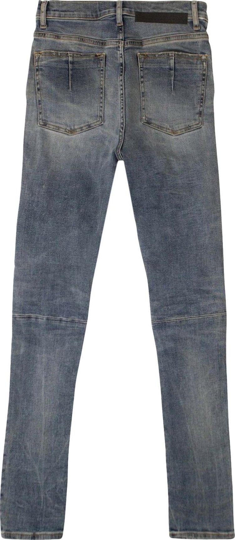 Unravel Project Denim Moonwash Multi Zip Jeans Blue