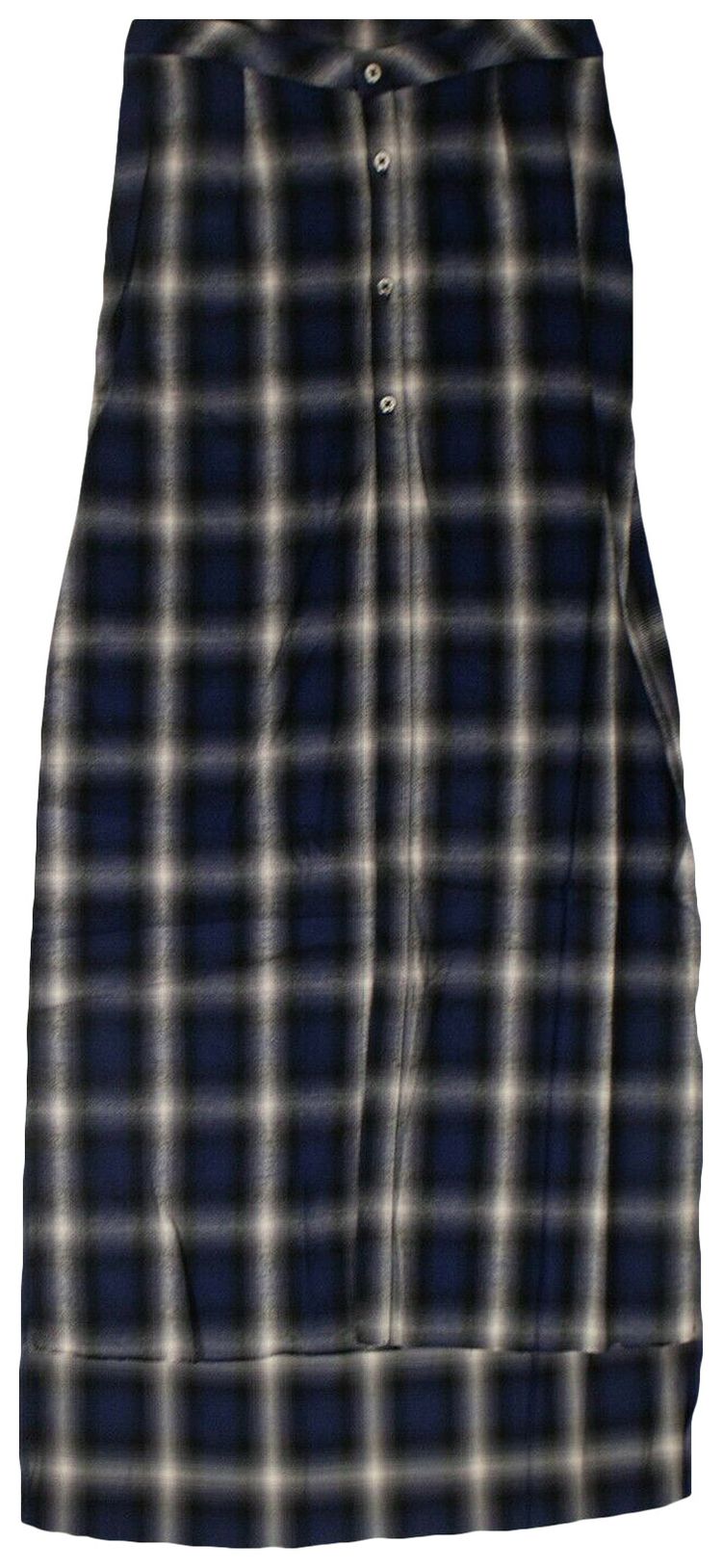 Amiri Flannel Star Skirt Black