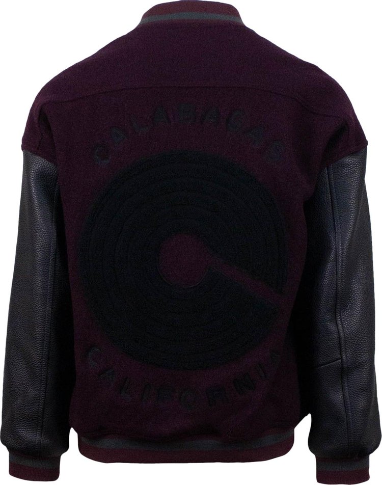 Yeezy Season 5 Classic Bomber Jacket Oxblood Ink