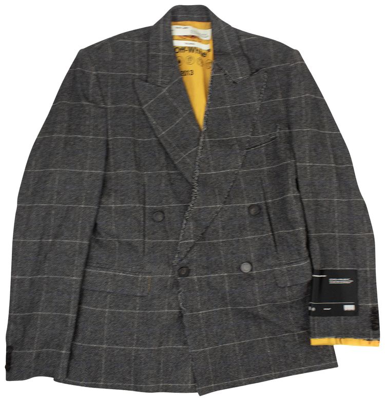 legit check blazer off white
