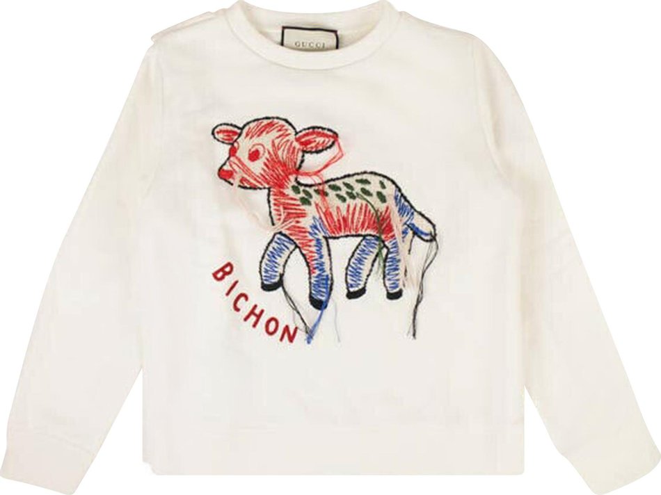 Buy Gucci Crewneck Sweatshirt 'Fawn' - CA37394 CA14517 CA84937 | GOAT
