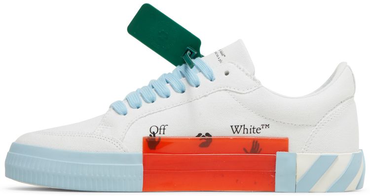Off White Vulc Sneaker White Light Blue
