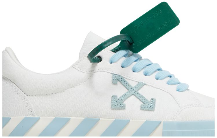 Off White Vulc Sneaker White Light Blue