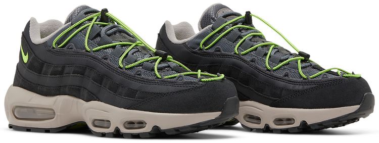 Nike Air Max 95 Speed Lacing   Off Noir Volt