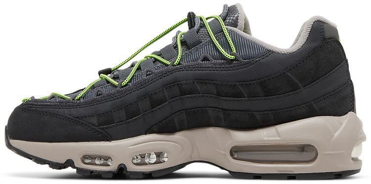 Nike Air Max 95 Speed Lacing   Off Noir Volt