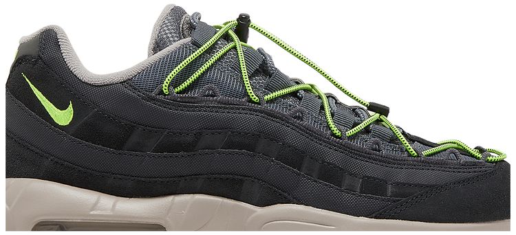 Nike Air Max 95 Speed Lacing   Off Noir Volt