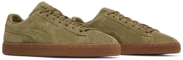 Puma Suede Burnt Olive Gum