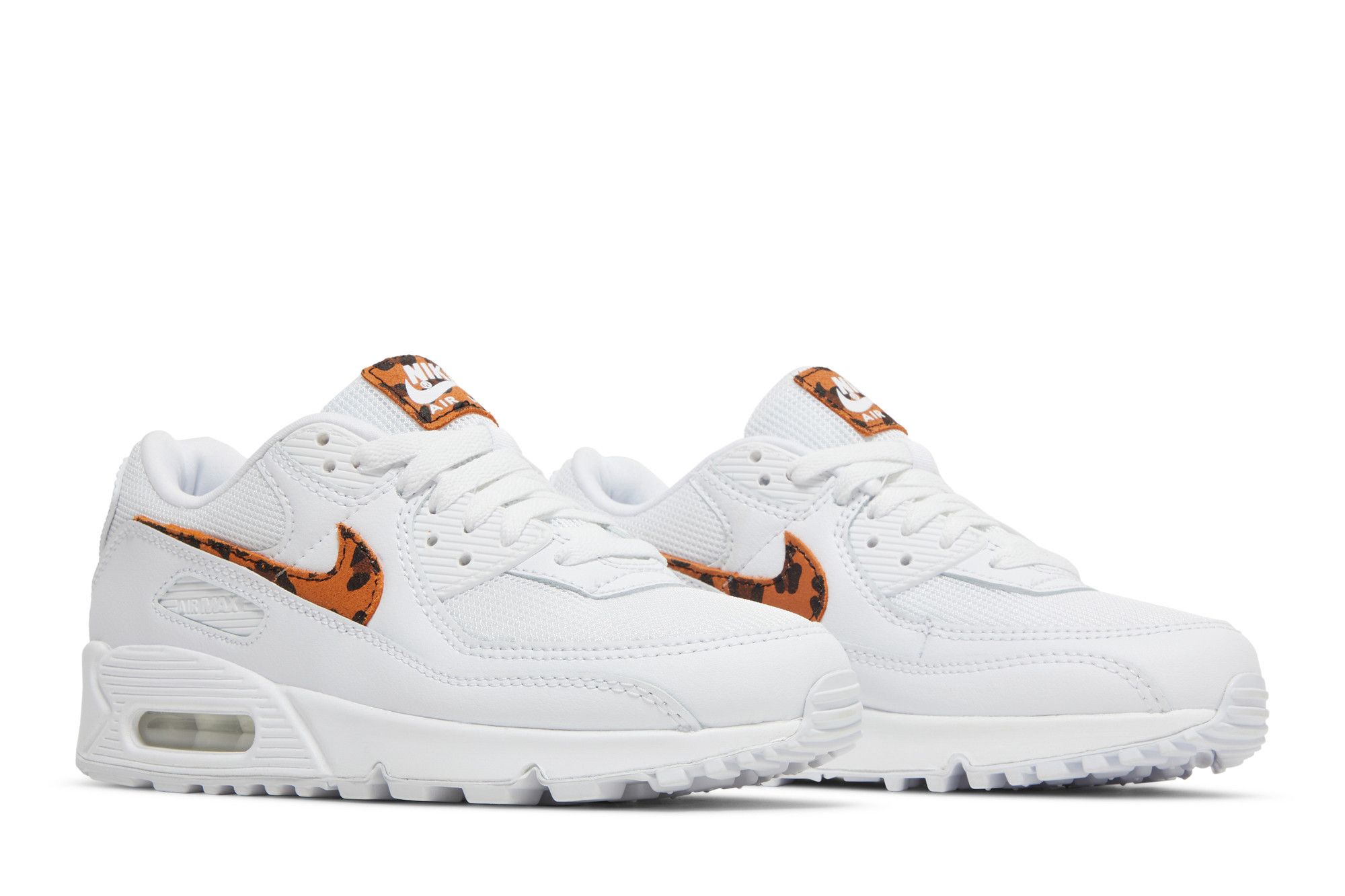 White cheetah print nikes cheap