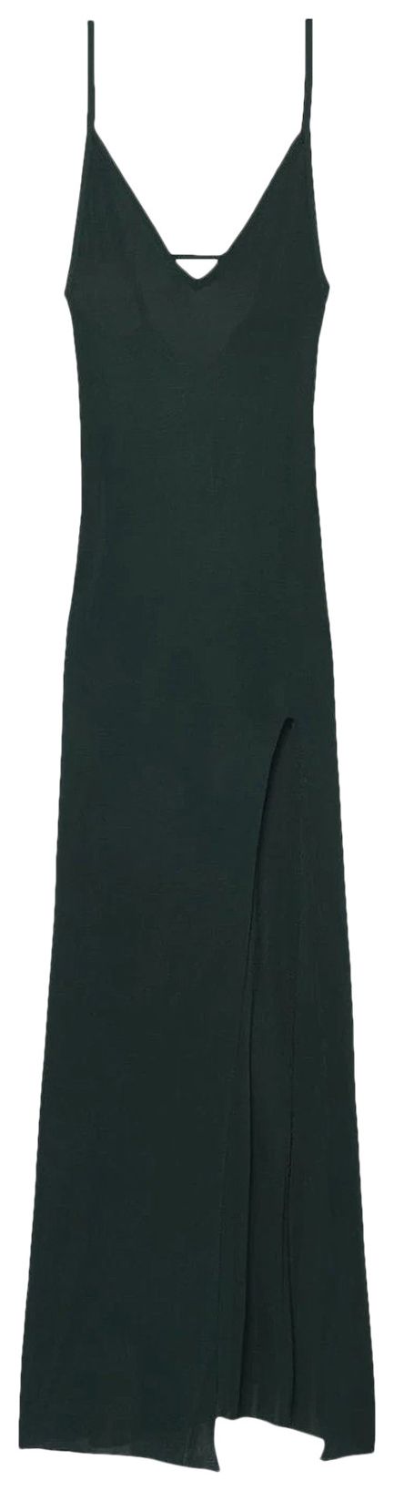 Ami V Neck Sweater Evergreen