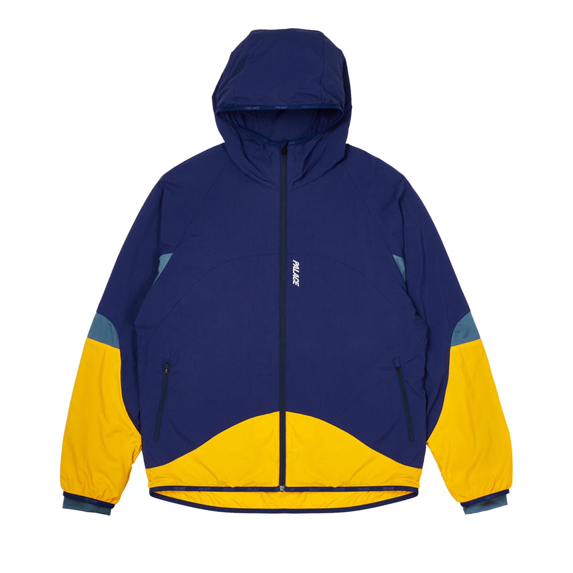 Buy Palace Front Runner Jacket 'Navy/Yellow' - P22JK083 | GOAT