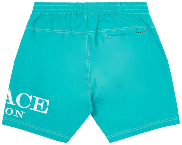 Palace London Swim Shorts Teal