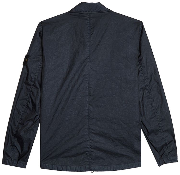 Stone Island Membrana 3L TC Overshirt Navy Blue