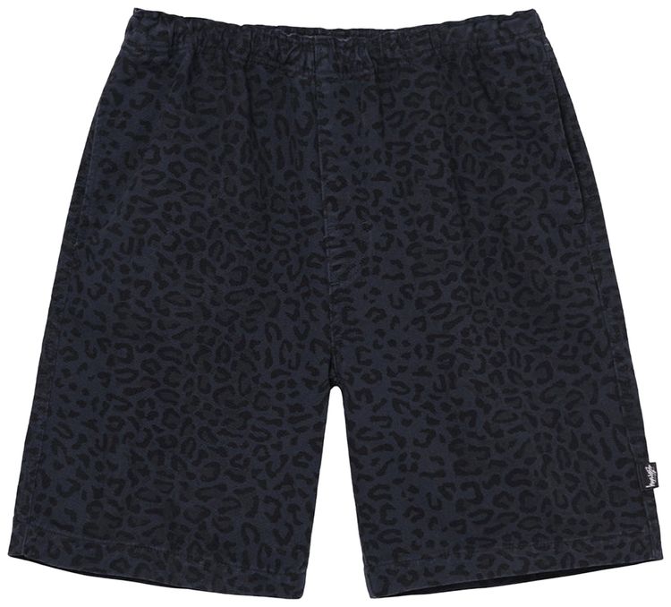 Stussy Leopard Beach Short Ink Blue