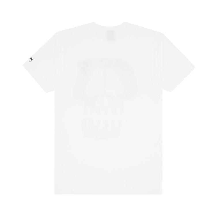 Stussy Jumbo Skull Tee White