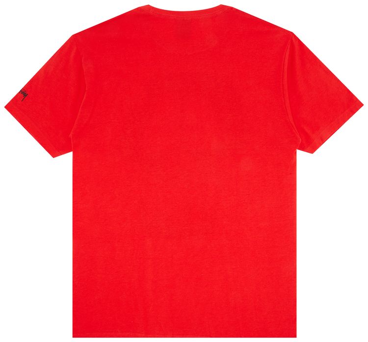 Stussy Jumbo Skull Tee Red