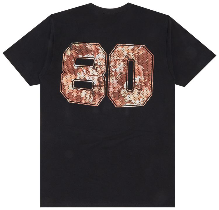 Stussy S Floral Tee Black