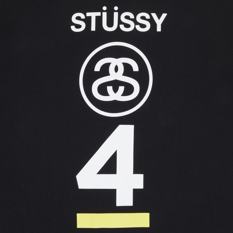 Stussy 4 Stack Tee Black