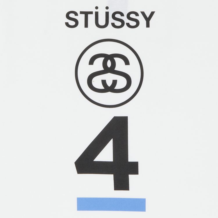 Stussy 4 Stack Tee White