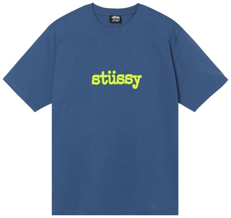Stussy Typewriter Tee Midnight